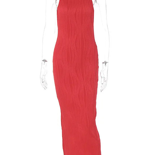 Load image into Gallery viewer, Elegant Sleeveless Long Dress For Women Bodycon 2024 Summer New Fashion Sexy Camisole Vestidos Slim Evening Dress Female
