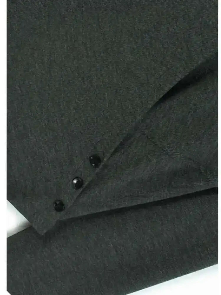 Women Gray Irregular Hem Button Big Size Casual T-shirt New Turtleneck Long Sleeve Fashion Tide Spring Autumn 2025 1DH9329