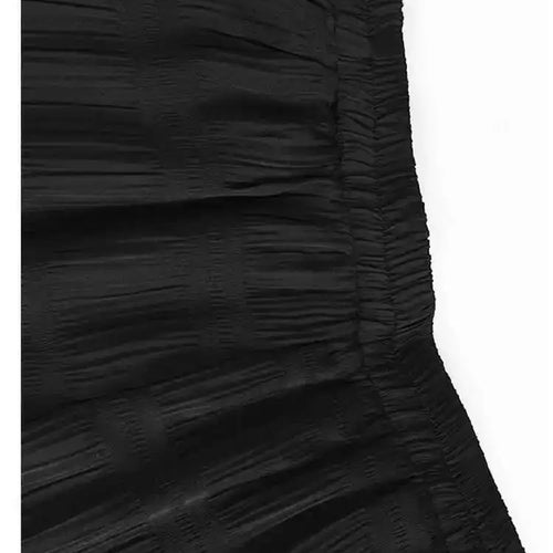 Load image into Gallery viewer, High Elastic Waist Black Pleated Long Wide Leg Casual Pants New Trousers Women Fashion Tide Spring Autumn 2025 1DH7021
