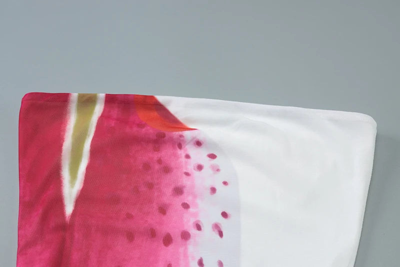 Mesh Floral Print Sexy Maxi Dress For Women Gown Off-shoulder Strapless Sleeveless Backless Bodycon Club Long Dress