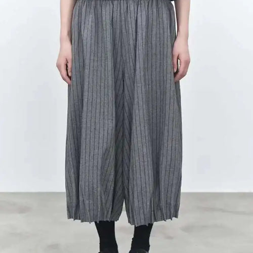 Load image into Gallery viewer, High Elastic Waist Black Striped Pocket Casual Wide Leg Pants New Trousers Women Fashion Tide Spring Autumn 2025 1DJ0115
