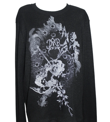 Ropa Mujer Fashion Tshirts Women's Clothing Long Sleeve O-neck Print Tees Streetwear Camisetas Sweet Korean Y2k T-shirt