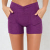 purple shorts
