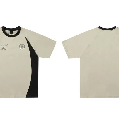 Load image into Gallery viewer, Vintage Tshirt Y2K Graphic Printed Patchwork Racing Sports Streetwear T-Shirts Hip Hop Harajuku Casual Baggy Cotton Tops Tee
