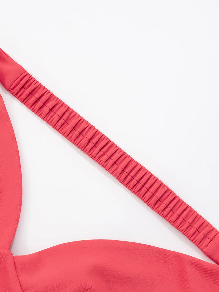 Off-shoulder Backless Split Sexy Maxi Dress Women Gown Pink Summer New Zipper Strapless Evening Club Party Long Dress