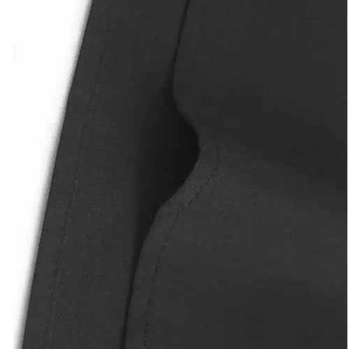 Load image into Gallery viewer, Women Black Striped Drawstring Big Size Knee-Length Dress New Lapel Long Sleeve Fashion Tide Spring Autumn 2025 1DH9966
