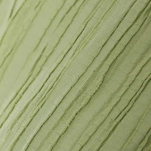 Load image into Gallery viewer, Women Green Waist Knot Cut-out Long Elegant Dress New Round Neck Sleeveless Loose Fit Fashion Spring Summer 2025 17A7128
