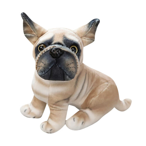 Load image into Gallery viewer, High Quality Simulation Dog Plush Toy Stuffed Pug Bulldog Husky Dalmatian Akita Beagles Lifelike Chihuahua Puppy Doll Home Decor
