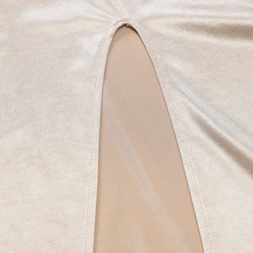 Load image into Gallery viewer, V-neck Sleeveless Neck-mounted Backless Ribbon Thigh Split Maxi Dress Women Elegant Sexy Evening Dress Ladies Outfits
