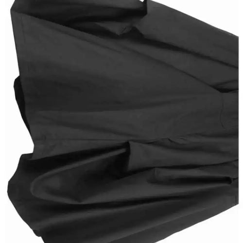 Load image into Gallery viewer, High Elastic Waist Black Irregular Pleated Casual Midi Half-body Skirt Women Fashion Tide New Spring Autumn 2025 1DJ0124
