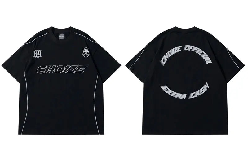 Hip Hop Men T-Shirt Streetwear Harajuku American Style Letter Print Oversize Tshirt Summer Fashion Casual Loose Tee Tops Clothes