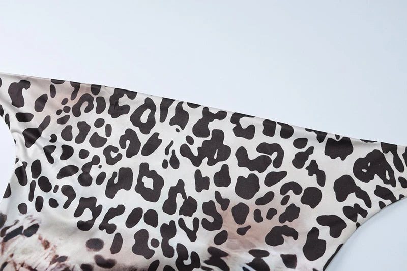 Backless Print V-neck Lace Up Sexy Maxi Dress For Women Slim Fit Sleeveless Hollow Out Dress Vacation Outfit Autumn