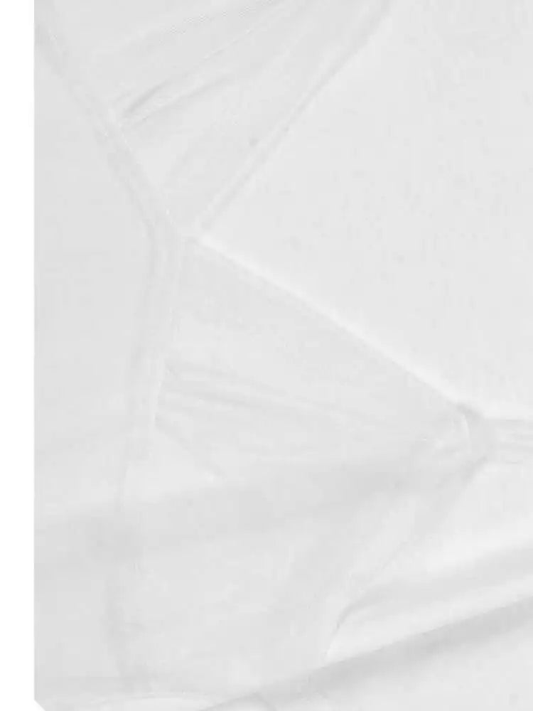 Women Gray Mesh Spliced Big Size Casual Midi Dress New Round Neck Short Sleeve Fashion Tide Spring Summer 2025 1DH9817