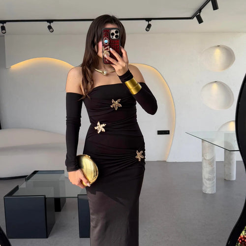 Load image into Gallery viewer, Elegant Strapless Bodycon Party Club Evening Dress Women Sexy Sleeveless Backless Summer New 2025 Slim Female Vestido
