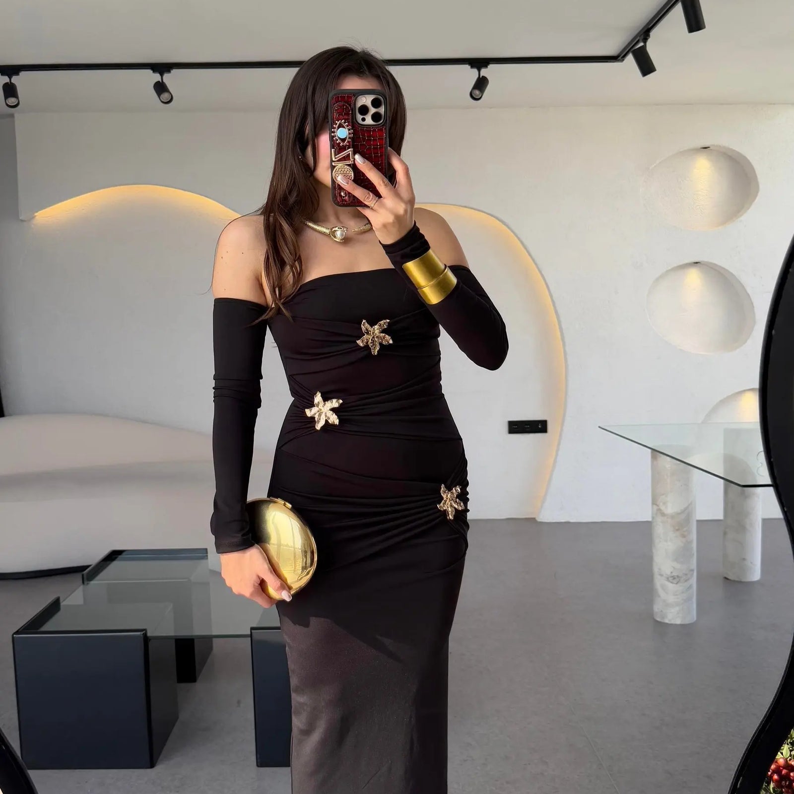 Elegant Strapless Bodycon Party Club Evening Dress Women Sexy Sleeveless Backless Summer New 2025 Slim Female Vestido