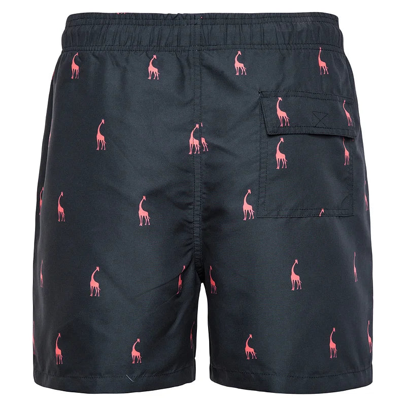 Summer Waterproof Beach Shorts Men High Quality Quick Dry Printed Mens Short Pants Sporting Running Shorts Men