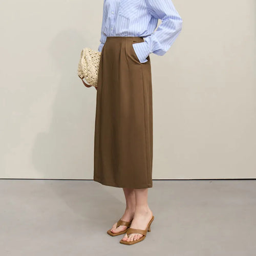 Load image into Gallery viewer, V-Neck Women's Jacket 2026 Spring New Slim Sleeveless Vest Skirt Women's Separate Casual Elegant Women's Skirt 1262102 4
