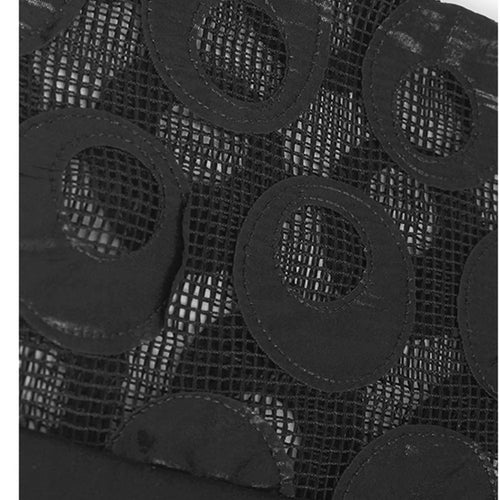 Load image into Gallery viewer, Black Dot Hollow Out Vest Half-body Skirt Two Pieces Suit New V-Neck Sleeveless Women Fashion Spring Autumn 2025 1DJ1101
