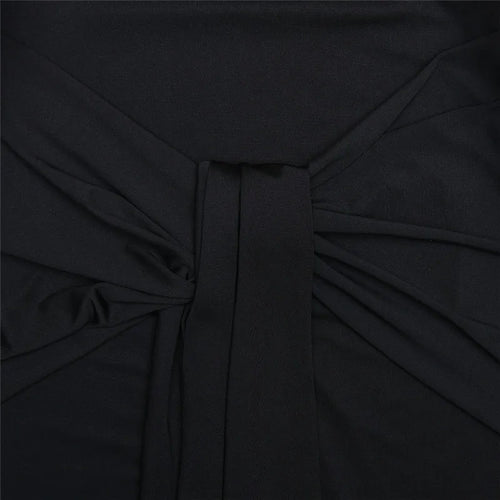 Load image into Gallery viewer, Half High Collar Irregular Tank Dress For Women 2024 New Fashion Sleeveless Bodycon Ruched Sexy Long Dress Elegant
