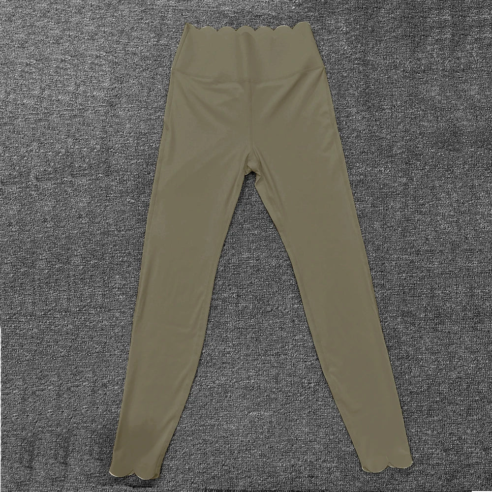 Nude Yoga Pants Women Leggings Hips Lifting Gym Legging Sport High Waist Fitness Legging Bubble Butt Workout Running Tight