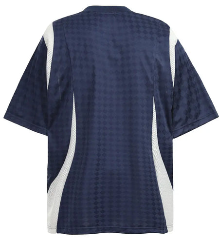 Vintage Mesh Jersey T-Shirt Y2K Graphic Printed Patchwork Racing Sports Tshirt Streetwear Hip Hop Harajuku Casual Baggy Top Tee