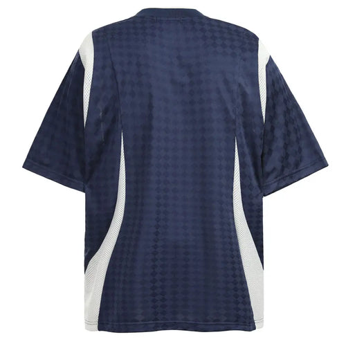 Vintage Mesh Jersey T-Shirt Y2K Graphic Printed Patchwork Racing Sports Tshirt Streetwear Hip Hop Harajuku Casual Baggy Top Tee