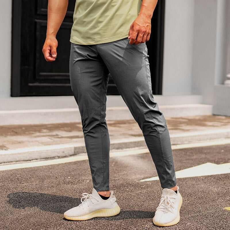 Men Sport Trousers with Pockets Running Workout Pants Quick Dry Training Jogger Sweatpants High Quality Fitness Bottoms