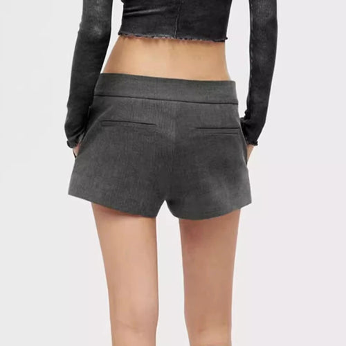 Load image into Gallery viewer, Solid Spliced Button Slimming Mini Skirts For Women High Waist Temperamnet Minimalist Skirt Female Fashion Style
