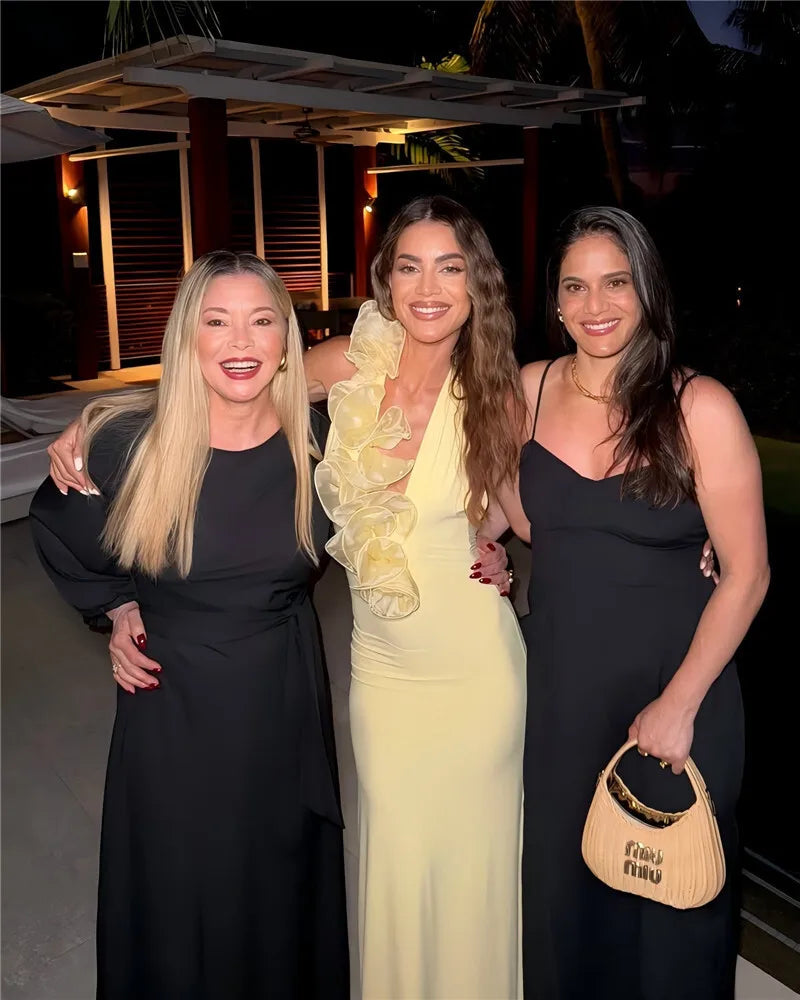 Mesh Rose Deep V Neck Sexy Maxi Dress For Women Gown Elegant Halter Sleeveless Backless Bodycon Club Party Long Dress