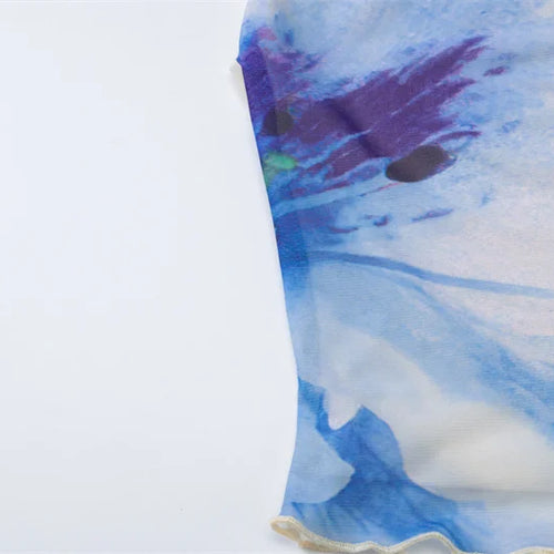 Load image into Gallery viewer, Print Beach Sexy Skirt Two Piece Sets Women Oblique Shoulder Tank Tops And Maxi Skirt Female Club 2 Piece Sets Fashion
