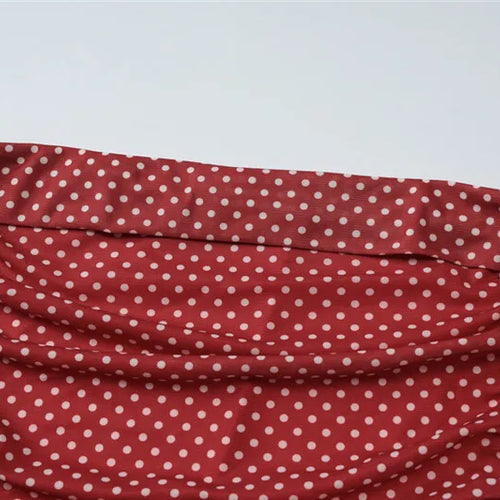 Load image into Gallery viewer, Scarf Collar Polka Dot Mini Dress Women Robe Fashion Off-shoulder Backless Sleeveless Ruffled Club Party Dress Vestido
