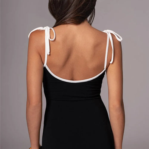 Load image into Gallery viewer, Spaghetti Strap Lace-up Sexy Maxi Dress For Women Gown Fashion Sleeveless Backless Bodycon Evening Sexy Long Dress
