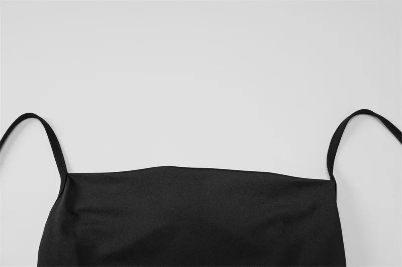 Spaghetti Strap Backless Sexy Maxi Dress Women Gown Summer New Fashion Solid High Waist Evening Beach Club Long Dress