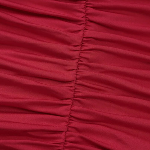 Load image into Gallery viewer, Four Bows Ruched Sexy Mini Dress For Women Fashion Solid O Neck Sleeveless Bodycon High Waist Club Dress Elegant
