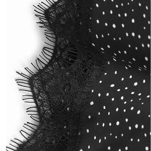 Load image into Gallery viewer, Women Gray Color-block Dot Big Size Long Elegant Dress New Round Neck Short Sleeve Fashion Spring Summer 2025  1DH6007
