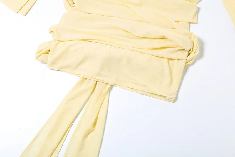 Sexy Long Sleeve Turn-down Colla Bag Hip Strap Shirt Dress For Women See Through Patchwork High Waist Dress Streetwear