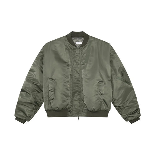 Load image into Gallery viewer, Autumn Men&#39;s Cotton Coats Round Collar New Solid Color Pleated Design Korean Simple Male Loose Padded Jackets 2024 9C9344
