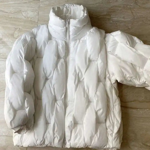 Load image into Gallery viewer, Brown Thick Big Size Keep Warm Cotton-padded Coat Long Sleeve Women Parkas Fashion Tide New Autumn Winter 2025 CP3464
