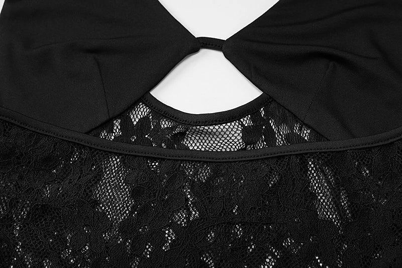 Sheer Lace Hollow Out Sexy Maxi Dress For Women Gown Halter Deep V Neck Sleeveless Backless Bodycon Long Dress