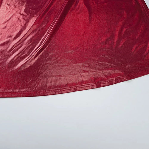 Load image into Gallery viewer, Off-shoulder Strapless Sexy Maxi Dress For Women Fashion Red Sleeveless Backless Thigh High Split Bodycon Club Dress
