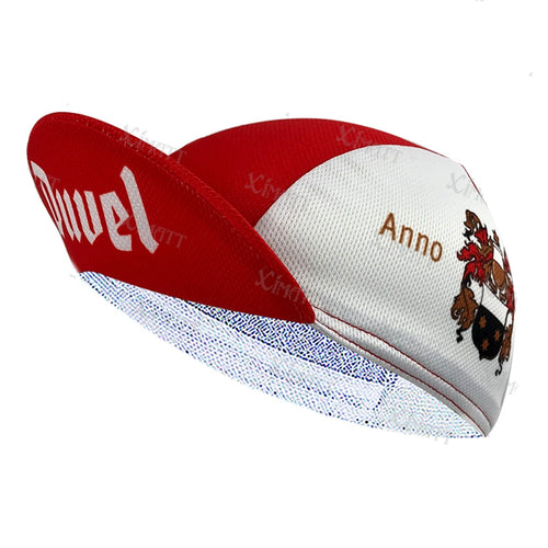 Load image into Gallery viewer, Classic Retro Polyester/Fleece Beer Cycling Caps Road Bike Nust Be Equipped Sun Visor Red White Black Bicycle Balaclava
