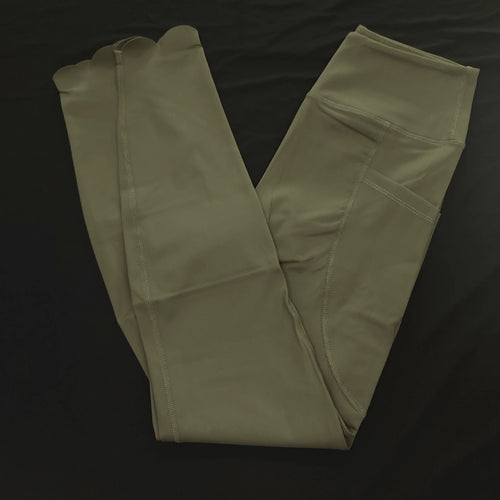 Load image into Gallery viewer, XL Pocket Fitness Leggings Women Sport High Waist Yoga Pants Workout Waist Gym Jogging Quick Dry Push Up Tights Female
