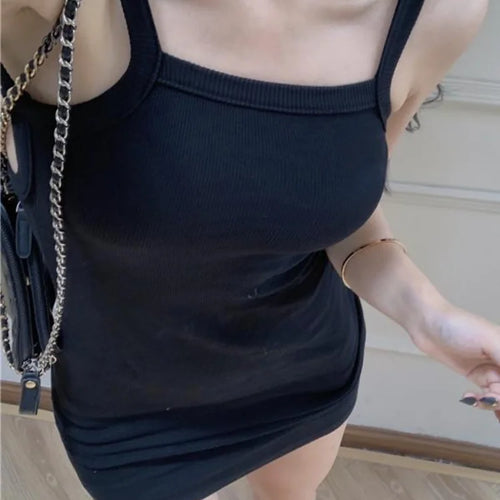 Load image into Gallery viewer, Sexy Backless Slip Dress Bodycon Wrap Slim Casual Beach Holiday Mini Short Dresses Women Summer Sundress
