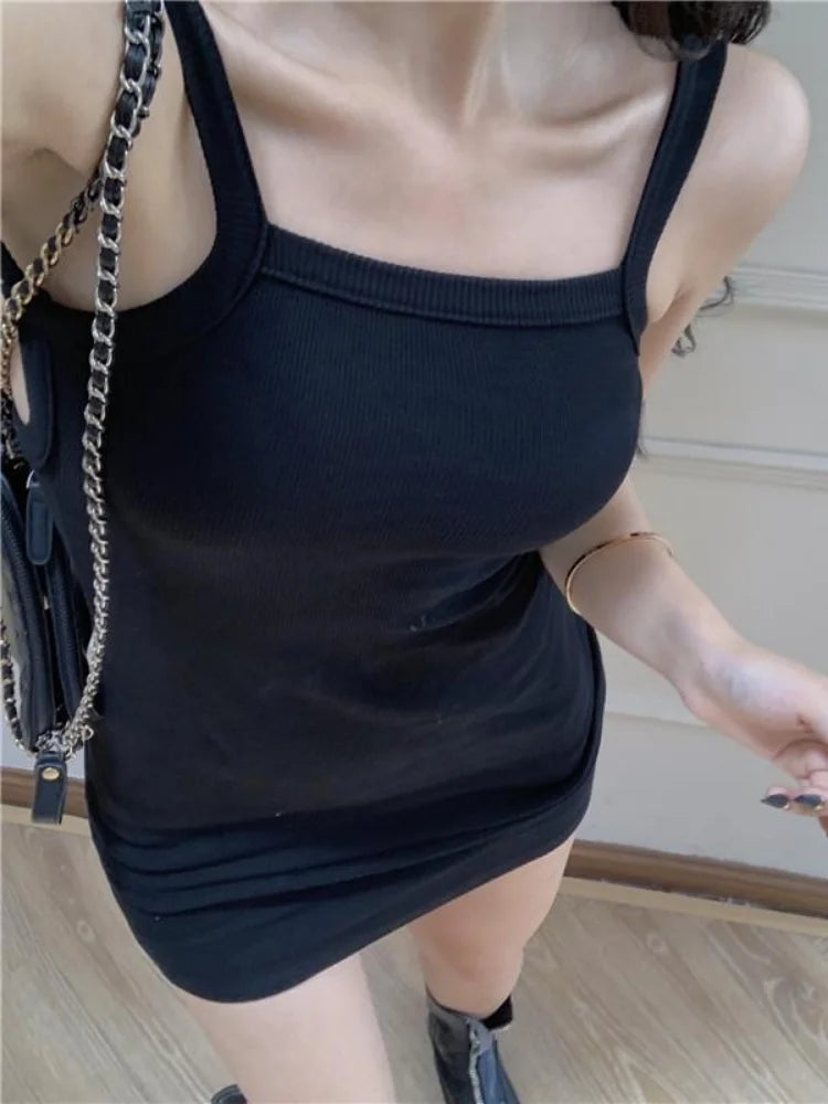 Sexy Backless Slip Dress Bodycon Wrap Slim Casual Beach Holiday Mini Short Dresses Women Summer Sundress