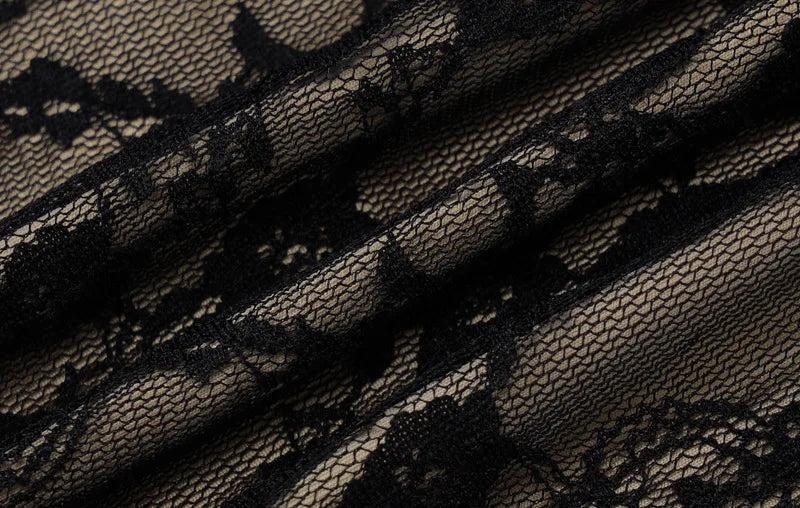 Elegant Lace Print Sexy Maxi Dress For Women Spaghetti Strap Sleeveless Backless Bodycon Club Party Sexy Long Dress