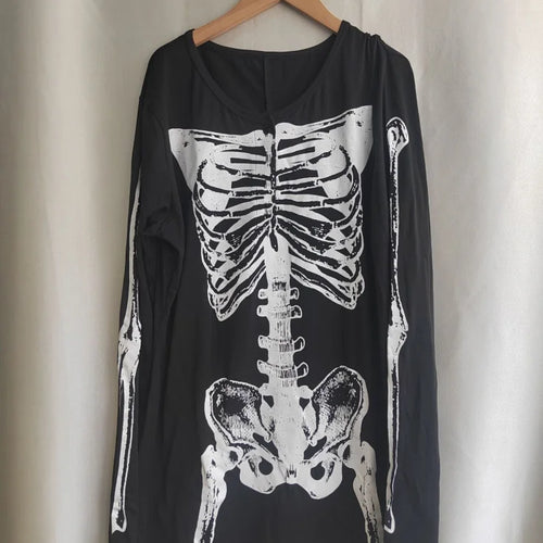 Load image into Gallery viewer, Streetwear Skull Printing Jumpsuits Shorts for Women Y2k Aesthetic Bodycon Tees 2025 Ropa Mujer Grunge Single Breasted Tops
