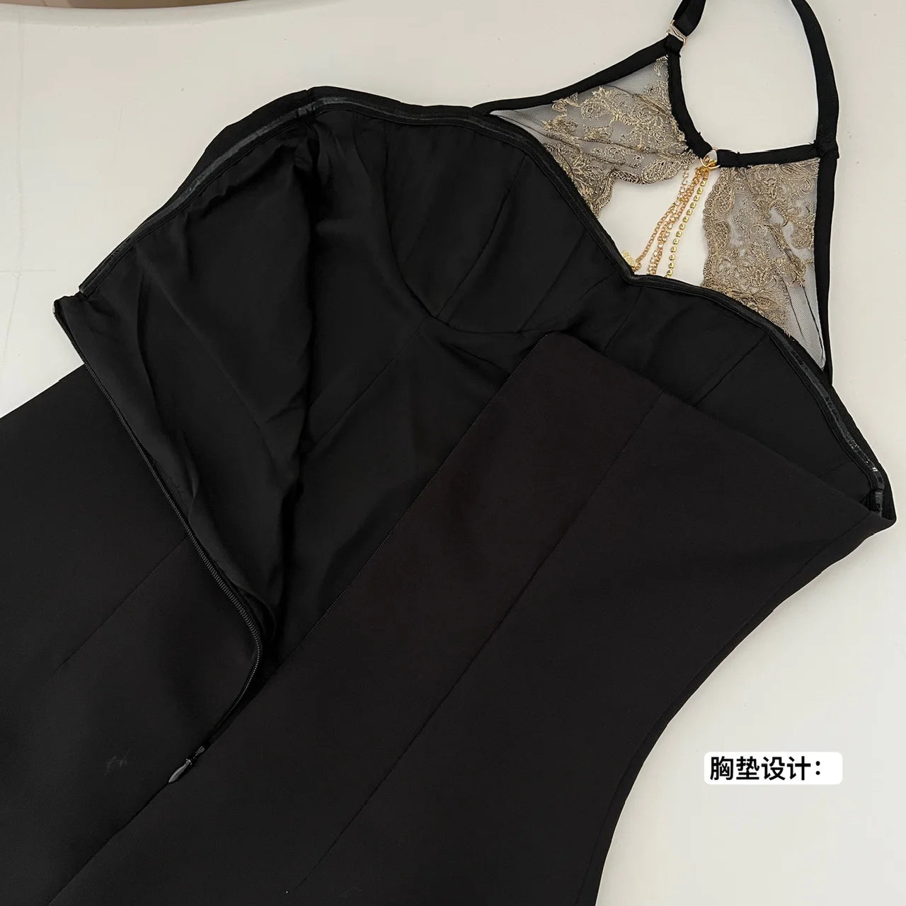 Summer 2024 Black Patchwork Lace Sleeveless Backless Elegant Sexy Club Halter Short Dress Women Festival Hollow Out  Party Dress