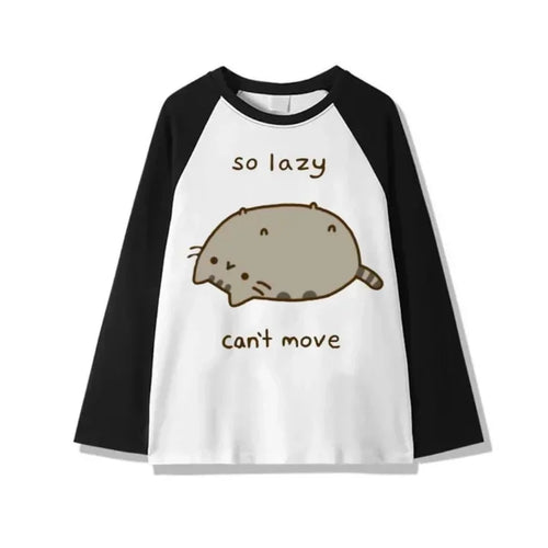 Load image into Gallery viewer, Japanese Fairy Loose Long Sleeve T-shirt 2025 Casual Y2k Aesthetic Kawaii Cartoon Tops Women Autumn Sweet Harajuku Grunge Tees
