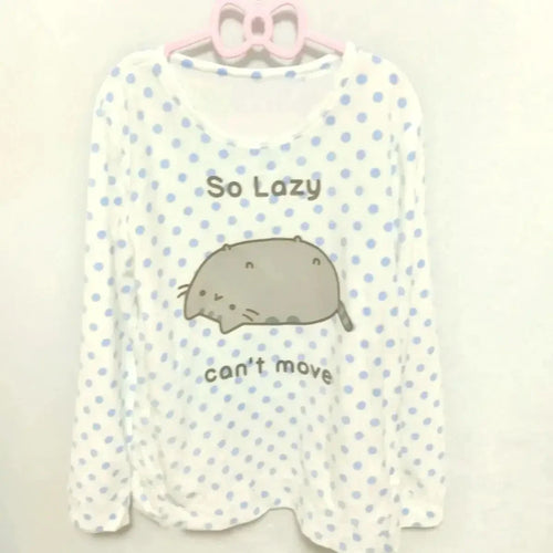 Load image into Gallery viewer, Japanese Fairy Loose Long Sleeve T-shirt 2025 Casual Y2k Aesthetic Kawaii Cartoon Tops Women Autumn Sweet Harajuku Grunge Tees
