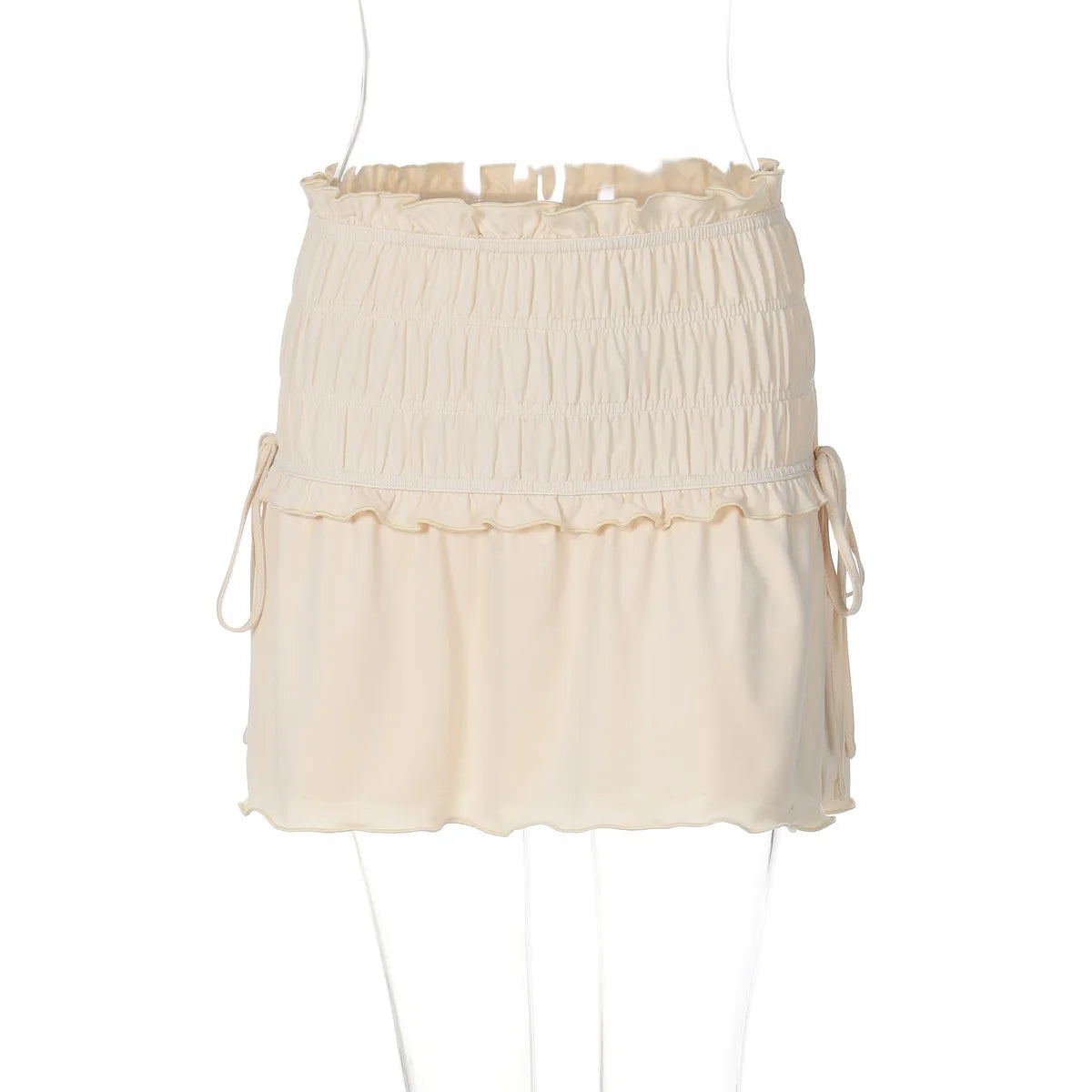 Slim Sexy Skirt Two Piece Sets Women Strapless Long Sleeve Crop Top And Hot Mini Skirt Female Party Two Piece Sets